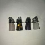 Fashion Semi Precious Stone Tiger Eye Amethyst Crystal Pendant Gifts