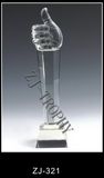 Crystal Awards Trophy Zj-321