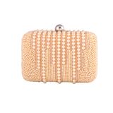 Most Fashion Lady Handbag Designer Pearl Party Bag Clutch Bag