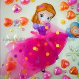Cartoon DIY Kit Rhinestone Pearl Sticker for Kids