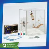 Customized Clear Acrylic Boxes for Pets Animals
