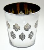 European Flower Vase with Flower Pattern
