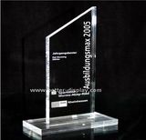Custom Clear Acrylic Award Plaques Crystal Award