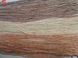 2-3mm AA Natural Round Freshwater Pearl Strands