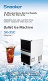 35kg Bullet Ice Machine, Ice Making Machine, Ice Maker for Commercial Use