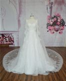 Fashion Ball Gown Women Wedding Dress Longsleeve