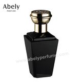 ODM/OEM Oriental Black Colour Coating Glass Perfume Bottle