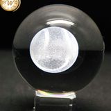 100mm Ball 3D Laser Engraved Crystal for Engraving