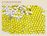 Mc Flat Back Rhinestone, Crystal Rhinestone Without Glue