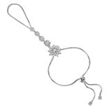 Creative Zircon Gemstone Hand Chain Bijoux Accessory Zircon Bracelet