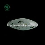 Single Wall Color Glass Plate by SGS (KLP130402-26)