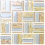 Foshan Natural Stone Water Jet Mosaic Tile for Bathroom