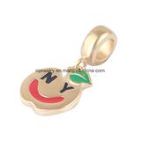 Wholesale OEM Enamel Emoji Face Charms for Necklace