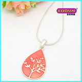 Chinese Factory Wholesale Fashion Silver Jewelry Pendant Necklace