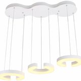 2017 Modern Design Bedroom C Word LED Aluminum Chandelier