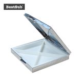 Bestsub Sublimation Square Zinc Alloy Pill Box (BYH02)