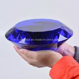 200mm Huge Pink Crystal Diamond Paperweight Wedding Centerpieces Unique Gifts