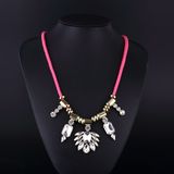 Fashion Punk Imatation Diamond Big Crystal Necklace