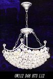 Zhongshan Factory Good Qualiy K9 Crystal Chandelier Lamp (OW112)