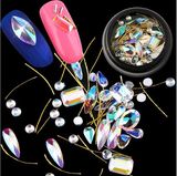 Wholesale Nail Art Shining Design Gems Decoration Crystal Rhinestone for Nail Art