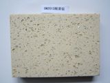 Yellow Crystal Quartz Slab, Beige Artificial Stone
