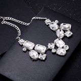 Wholesale Fashion Geometrical Stones Fine Jewelry Necklace