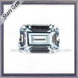 New Product Light Blue Emerald Cut Cubic Zirconia