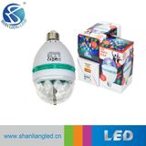 Crystal Magic Ball LED Stage Lamp Voice Control LED 6 Colors Stage Lighting High Quality E27 B22 LED Bulb