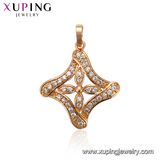 31451 Fashion CZ Elegant 18K Gold-Plated Animals Shape Series Imitation Jewelry Necklace Pendant-32522