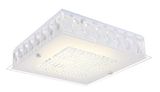 Modern 12W LED Acrylic and Crystal Ceiling Lamp (LED-15106)