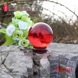 Dsjuggling 50mm Red Acrylic Juggling Ball Magic Contact Ball