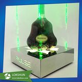 Champagne Wine Bottle LED Illuminated Display Stand