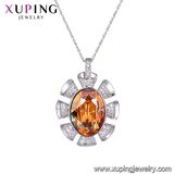 44013 Xuping Necklace Bijouterie Brazil Jewelry Crystals From Swarovski