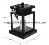 High Quality New Design Solar Hanging Lantern Solar Lantern with Warm White Flickering LED