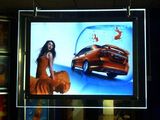 Acrylic Board Sheet Crystal Whilte/RGB Slim LED Light Box