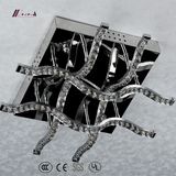 Simple Design Aluminum Ceiling Lighting with Crystal