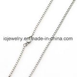 Box Chain Necklace Fashion Jewelry
