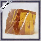 High Quality Gold CZ Rough/Raw Material, Cubic Zirconia Rough