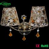 Home Gold Iron Shade Wall Lamp in Two Lamps (9287/2W)