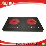 Built-in 2 Burners Infrared Cooker for Family Kitchen used Sm-Dic09b-2