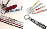 DIY Alphabets Silicone Slider Keyring