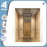 with Machine Room Hairline Stainless Steel Residential Elevator