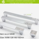 Furniture Handle with Crystals Handles for Furniture Drawer Pulls Handles