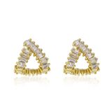 Women Gold Plated Small Earrings Stud Samples