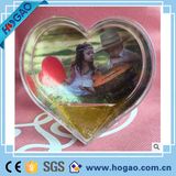 Heart-Shaped Acrylic Simple Modern Photo Frame Water Snow Globe