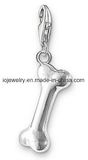 Pet Jewelry Dog Bone Silver Charm