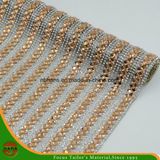 New Design Heat Transfer Adhesive Crystal Resin Rhinestone Mesh (HAYY-1728)