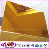 Anti-Scratch Gold Acrylic Mirror Sheets Wall Mirror Acrylic Sheet