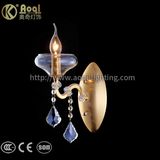 Metal Water Blue Golden Wall Light