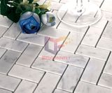 Splash Used Carrara White Marble Mosaic Tile for Wall Decoration (CFS1099)